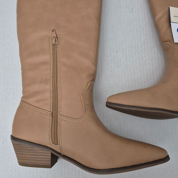 Women's Universal Threads Western Sommer Boot Light Brown Size 7 - NWoB - Picture 7 of 15
